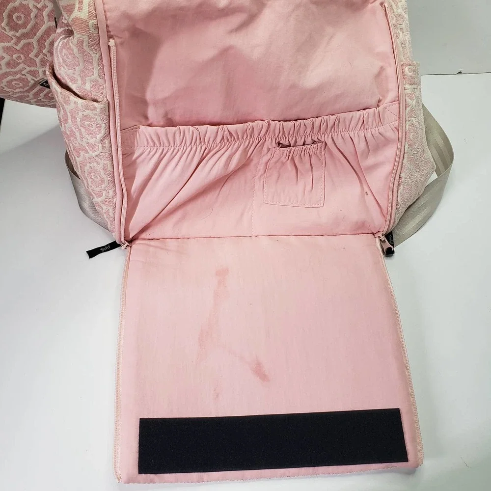 Petunia Pickle Bottom Boxy Backpack Diaper Bag Sweet‎ Pose Pink